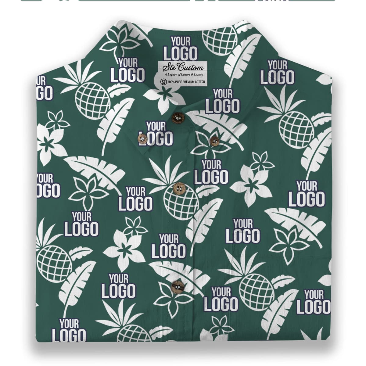 Midnight Tropic – Premium Cotton Long Sleeve Shirt 10