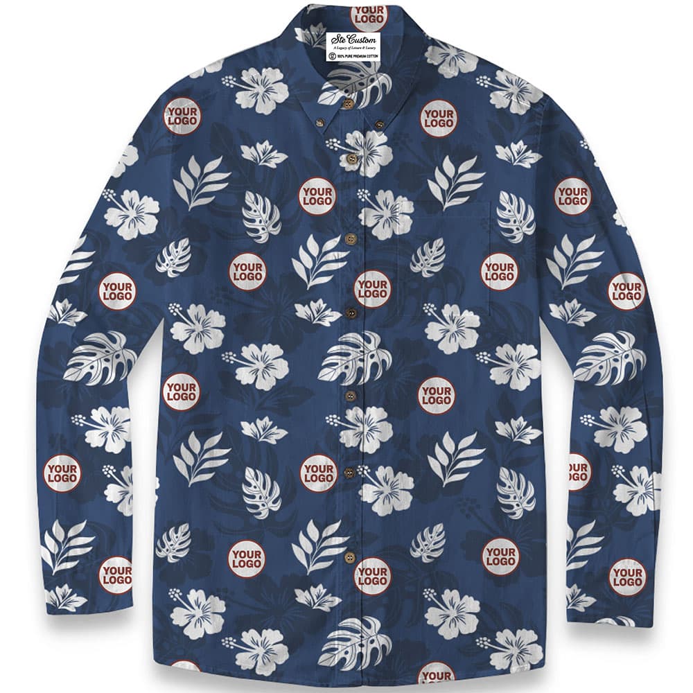 Heritage Tropic – Custom Premium Cotton Long Sleeve Shirt 0