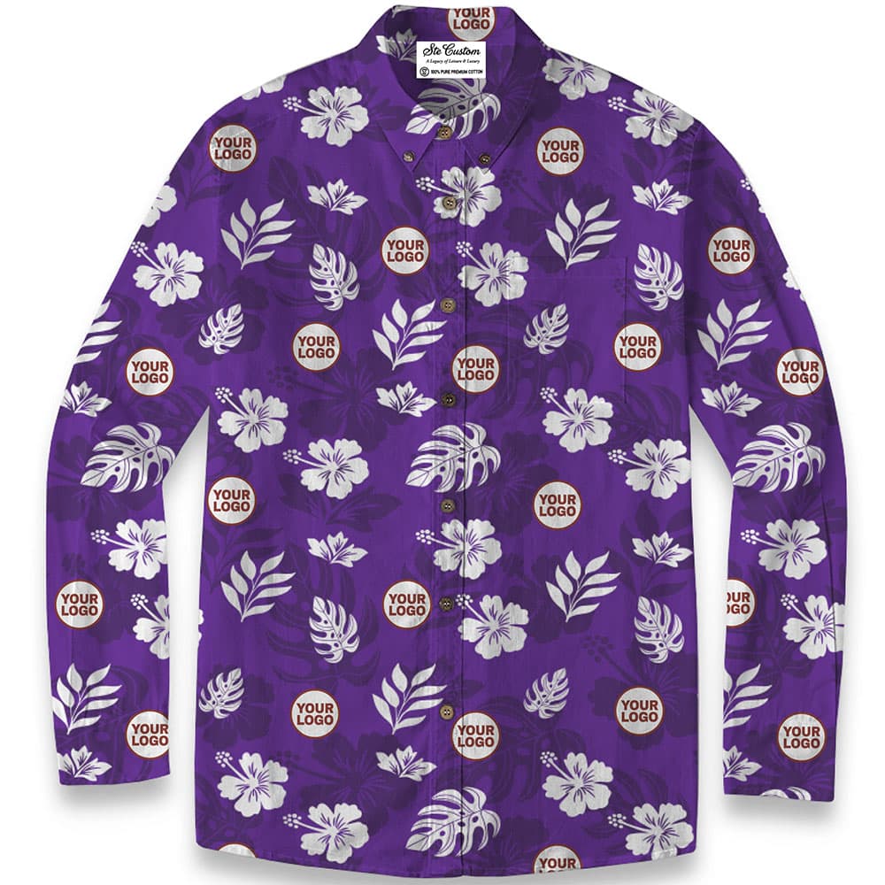 Heritage Tropic – Custom Premium Cotton Long Sleeve Shirt 4