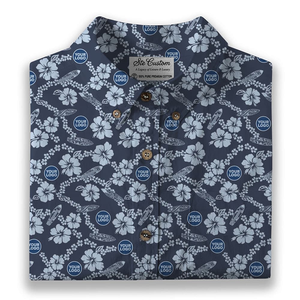 Ste™ Botanical Heritage Custom Premium Hawaiian LS Shirt 9