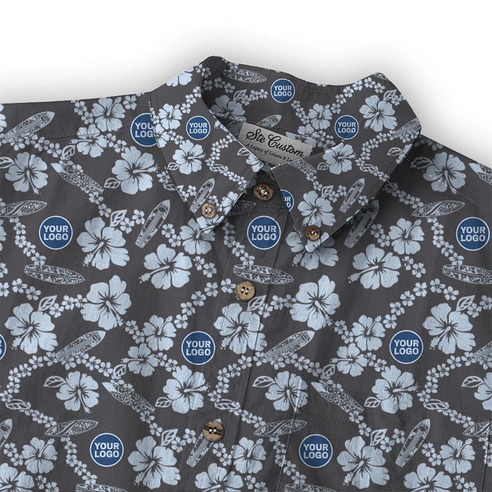 Ste™ Botanical Heritage Custom Premium Hawaiian LS Shirt 15