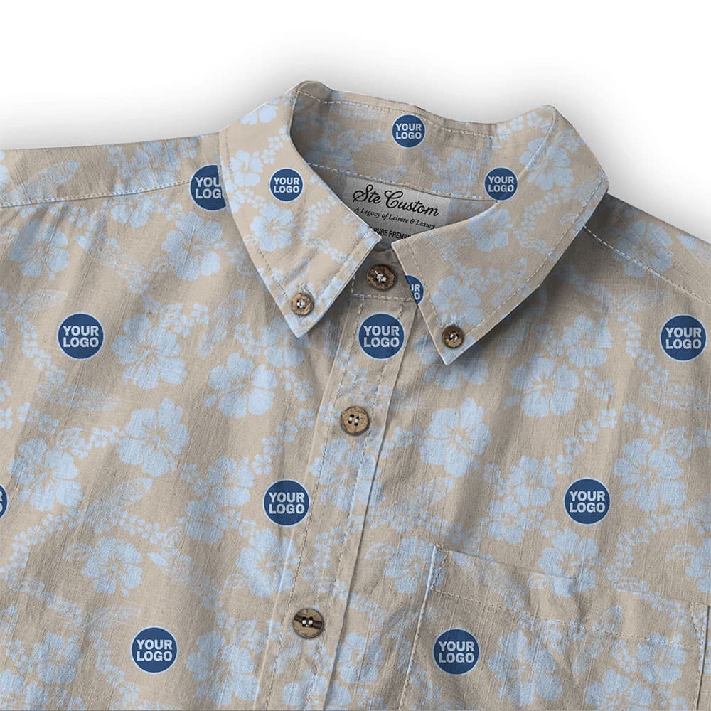 Ste™ Botanical Heritage Custom Premium Hawaiian LS Shirt 21